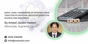 BASIC LEGAL FRAMEWORK OF INTERNATIONAL TAXATION...