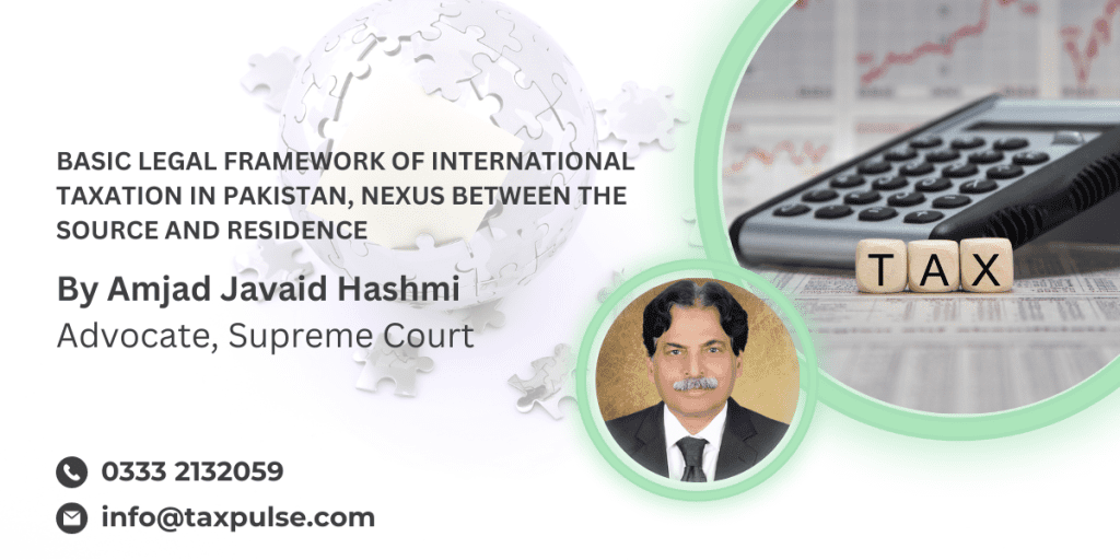 BASIC LEGAL FRAMEWORK OF INTERNATIONAL TAXATION...