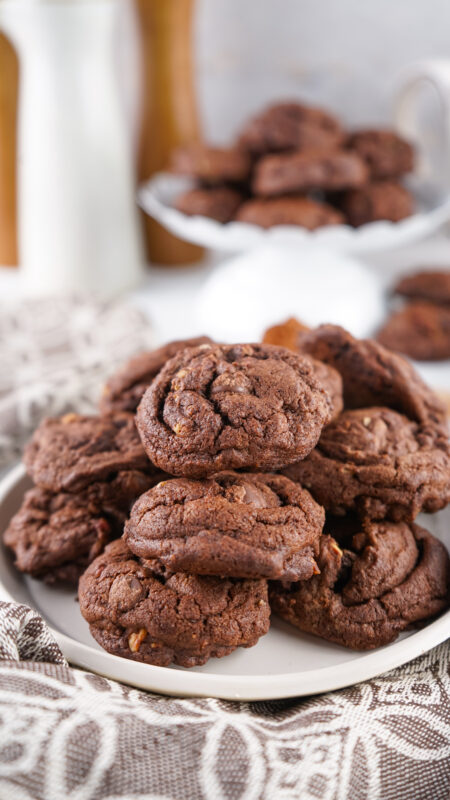 Perfectly Soft and Chewy Double Dark...