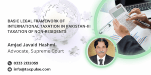 BASIC LEGAL FRAMEWORK OF INTERNATIONAL TAXATION