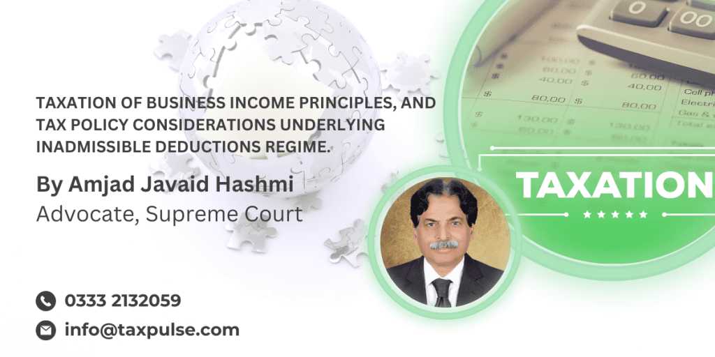 TAXATION OF BUSINESS INCOME PRINCIPLES, AND...